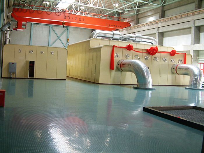 燃机罩壳加工现场